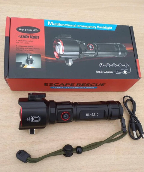 Multifunctional Torchlight 8-in-1